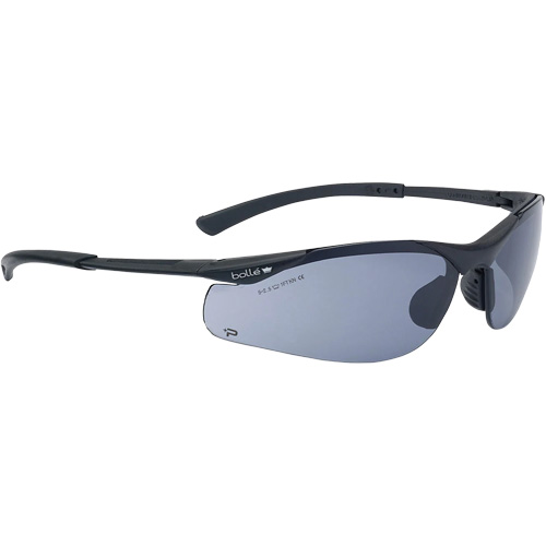 Contour BSSI Safety Glasses, Brown/Smoke Lens, Anti-Fog/Anti-Scratch, ANSI Z87+ Rideout Tool & Machine Inc.