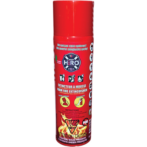 Hero 911 PFAS-Free Fire Extinguisher, ACK, 500 ml Capacity Rideout Tool & Machine Inc.