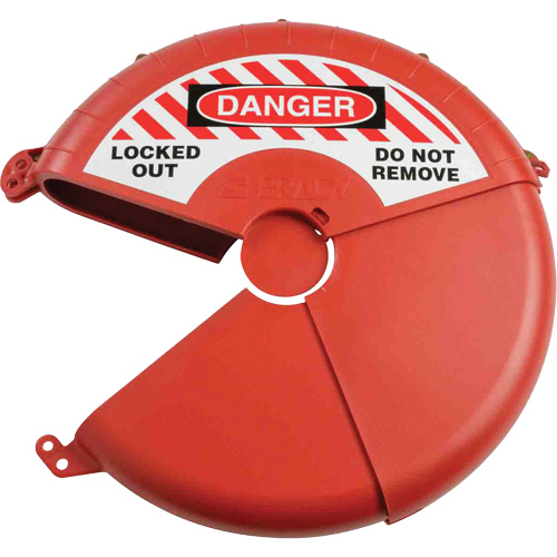 Dispositif de verrouillage coulissant pour vanne &agrave; opercule, Type Volant Rideout Tool & Machine Inc.