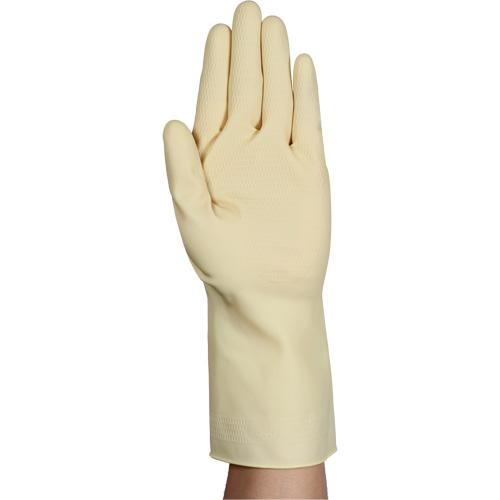 Gants naturels et l&eacute;gers AlphaTec 87-137, Taille 10, 11,8" lo, Latex de caoutchouc, 16 mils Rideout Tool & Machine Inc.