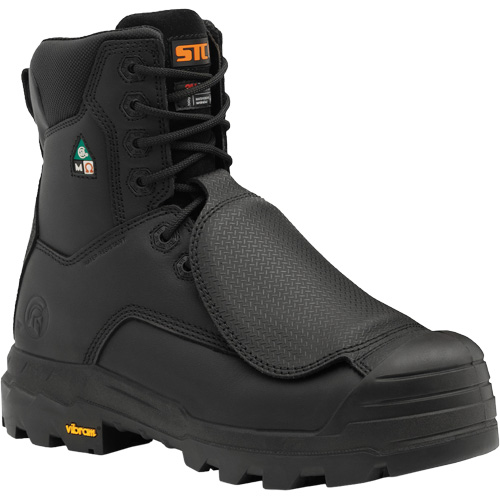 Vulcan Work Boots with External Metguard, Leather, Size 8, Impermeable Rideout Tool & Machine Inc.