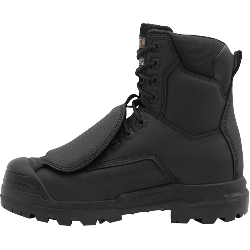 Vulcan Work Boots with External Metguard, Leather, Size 8, Impermeable Rideout Tool & Machine Inc.