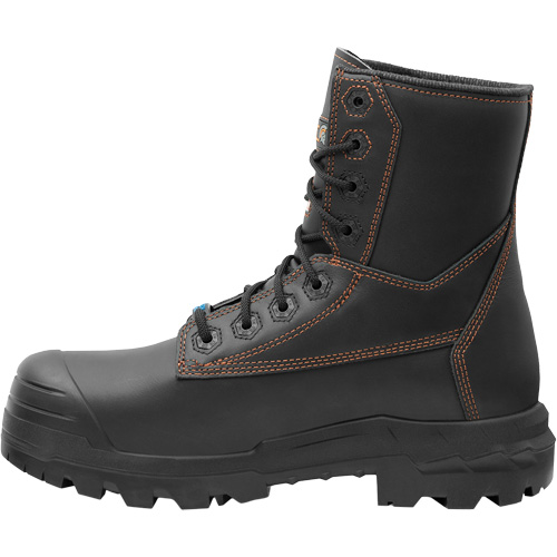 Bottes de travail Metpro Flex avec protecteur m&eacute;tatarsien, Cuir, Taille 9, Imperm&eacute;able Rideout Tool & Machine Inc.