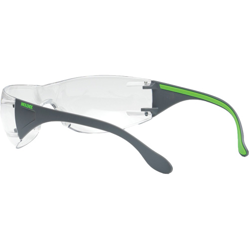Adapt Lite Grey/Green Safety Glasses, Clear Lens, Anti-Fog/Anti-Scratch, ANSI Z87+/Meets/Exceeds CSA Z94.3 Rideout Tool & Machine Inc.