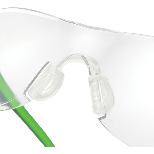 Adapt Lite Grey/Green Safety Glasses, Clear Lens, Anti-Fog/Anti-Scratch, ANSI Z87+/Meets/Exceeds CSA Z94.3 Rideout Tool & Machine Inc.