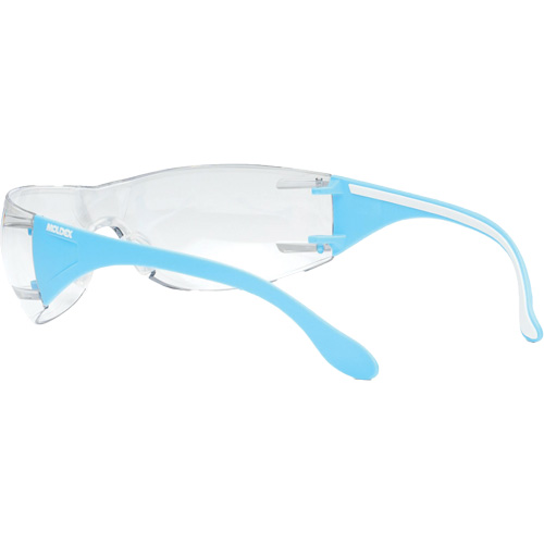 Lunettes de s&eacute;curit&eacute; bleu/blanc Adapt Lite, Lentille Transparent, Antibu&eacute;e/Anti-&eacute;gratignures, ANSI Z87+/R&eacute;pond ou surpasse la norme CSA Z94.3 Rideout Tool & Machine Inc.