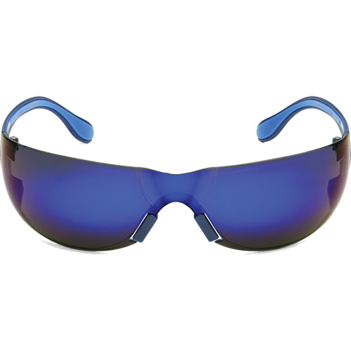 Adapt Lite Safety Glasses, Blue Mirror Lens, Anti-Fog/Anti-Scratch, ANSI Z87+/Meets/Exceeds CSA Z94.3 Rideout Tool & Machine Inc.