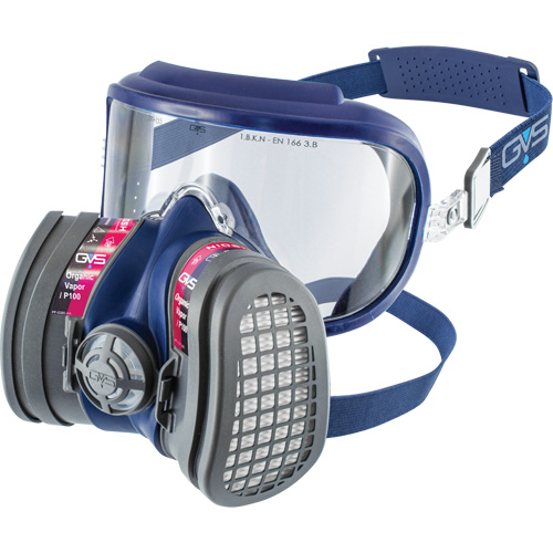 Elipse Integra&reg; Low Profile OV-P100 NIOSH Respirator with Replacement Filters, Elastomer/Thermoplastic, Medium/Large Rideout Tool & Machine Inc.