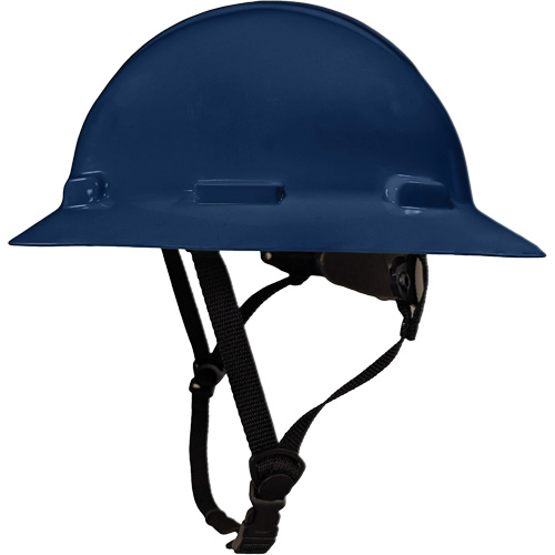 LIDGUARD&reg; Full Brim Hardhat with Chinstrap, Meets CSA Type 1, Ratchet Suspension, Vented Rideout Tool & Machine Inc.