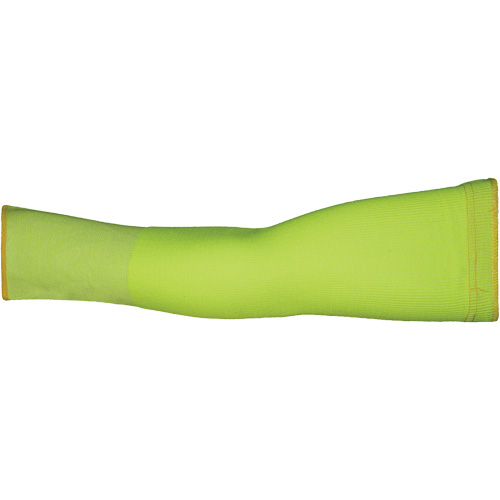 Max KTX1HV Cut-Resistant Sleeve, X-Large, TenActiv, 18", ASTM ANSI Level A9, High Visibility Yellow Rideout Tool & Machine Inc.