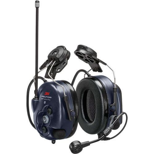 Casque d'&eacute;coute Peltor WS LiteCom Plus, Style Fixation pour casque Rideout Tool & Machine Inc.
