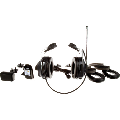 Casque d'&eacute;coute Peltor WS LiteCom Plus, Style Fixation pour casque Rideout Tool & Machine Inc.