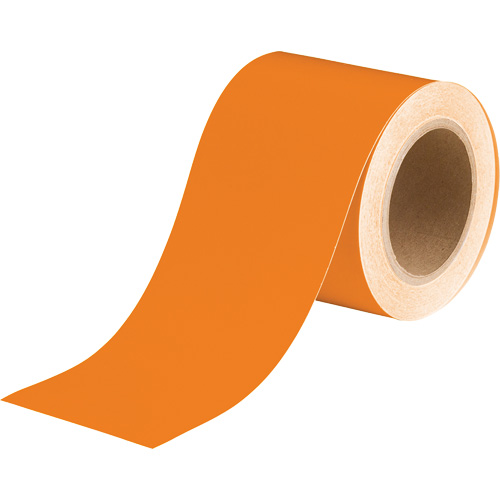 Pipe Marker Tape, 90', Orange Rideout Tool & Machine Inc.