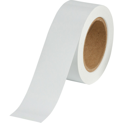Pipe Marker Tape, 90', White Rideout Tool & Machine Inc.
