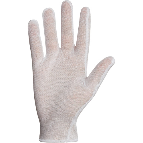 Superior&reg; ML40 Inspection Glove, Poly/Cotton, Hemmed Cuff, One Size Rideout Tool & Machine Inc.