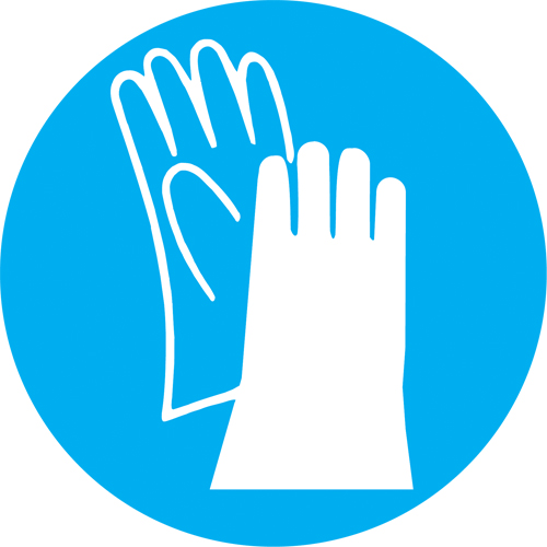 Right to Know Pictogram Labels -Boots, Vinyl, Sheet, 5/8" L x 3/4" W Rideout Tool & Machine Inc.