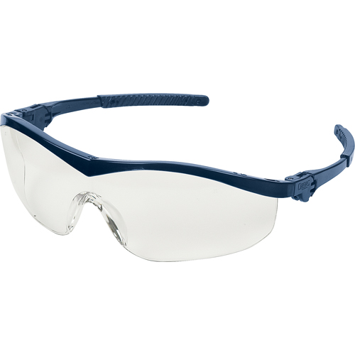 Storm&reg; Safety Glasses, Clear Lens, Anti-Scratch, ANSI Z87+ Rideout Tool & Machine Inc.