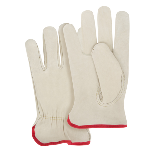 Close-Fit Driver's Gloves, Small, Grain Cowhide Palm Rideout Tool & Machine Inc.