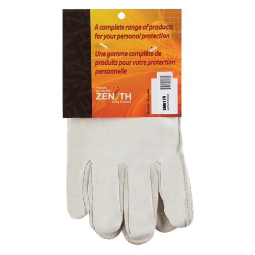Winter-Lined Driver's Gloves, Medium, Grain Cowhide Palm, Fleece Inner Lining Rideout Tool & Machine Inc.