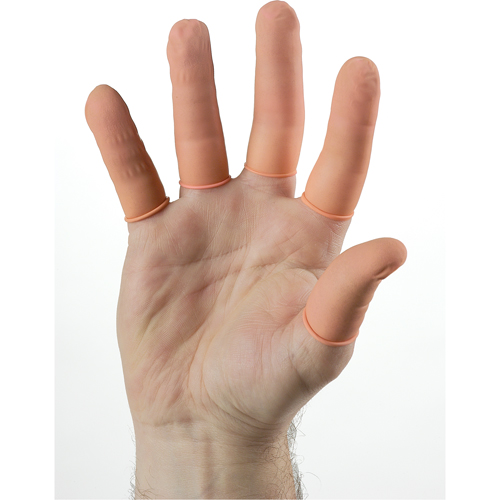 Doigtiers antistatiques en latex pour salles propres QRP Rideout Tool & Machine Inc.