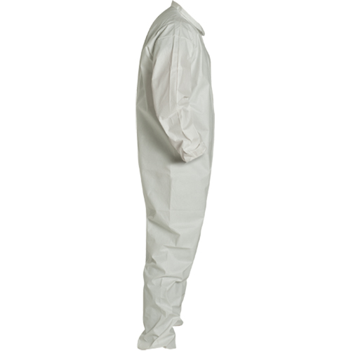 ProShield&reg; 60 Coveralls, Small, White, Microporous Rideout Tool & Machine Inc.