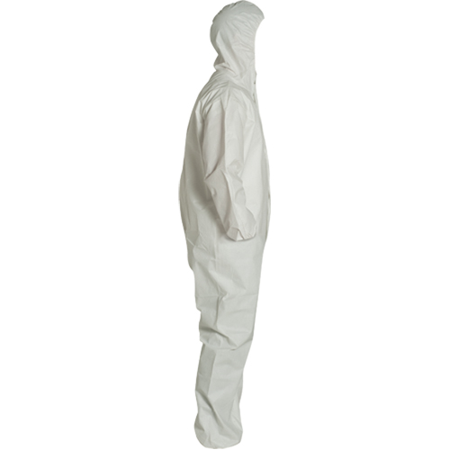 ProShield&reg; 60 Coveralls, Small, White, Microporous Rideout Tool & Machine Inc.