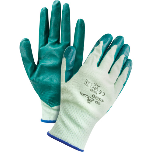 Gants Nitri-Flex Lite, 8/Moyen, R&ecirc;vetement Nitrile, Calibre 13, Enveloppe en Nylon Rideout Tool & Machine Inc.