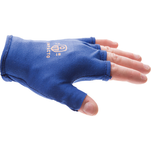 Doublures antichocs pour gants sans doigts, main droite, 6/T-petit, Paume en Synth&eacute;tique, Poignet &agrave; enfiler Rideout Tool & Machine Inc.