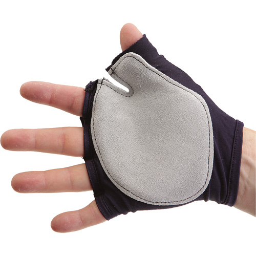 Tool Grip Fingerless Glove with Web Pad - Left, Size X-Small, Suede Palm Rideout Tool & Machine Inc.