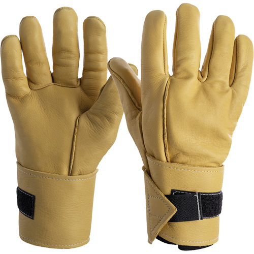 Gants antivibrations Air Glove, Taille T-petit, Paume Cuir fleur Rideout Tool & Machine Inc.