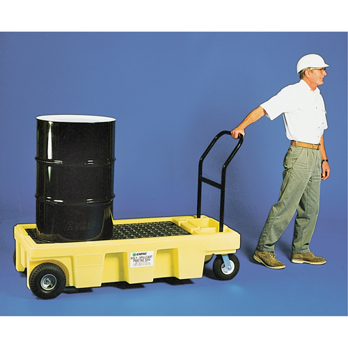 Chariots Poly-Spillcart ATC, 66,5" lo x 29" la x 46,9" h, Cap. de d&eacute;versement 57 gal. US Rideout Tool & Machine Inc.