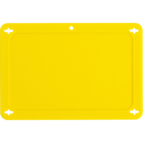 Blank Valve Tag, Plastic, 4-3/4" W x 3-1/4" H Rideout Tool & Machine Inc.