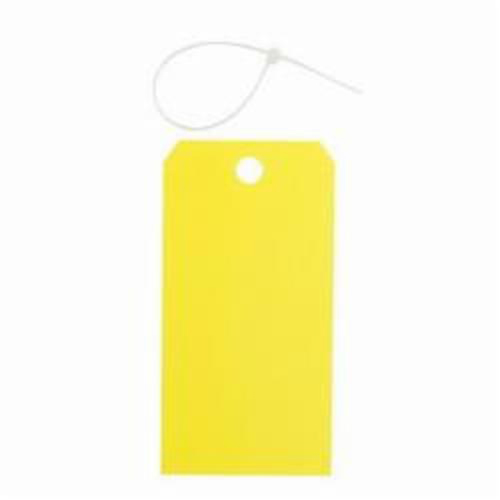 Blank Accident Prevention Tags, Metal, 3" W x 5-3/4" H Rideout Tool & Machine Inc.