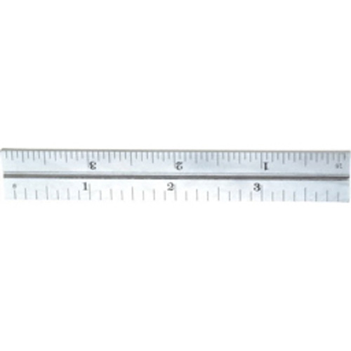 Junior Combination Squares, 4" L, 8/100" Graduations, Steel, Satin Rideout Tool & Machine Inc.