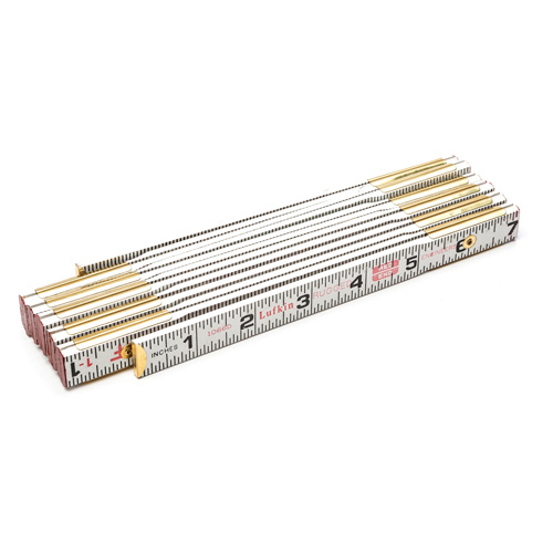 Red End&reg; Engineer's Scale Rule, 6' L, Wood, 1/16" Graduations Rideout Tool & Machine Inc.