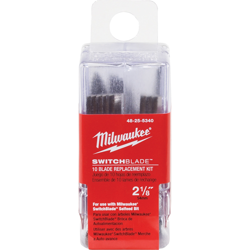 Forets autoaliment&eacute;s Switchblade - Lames de rechange Rideout Tool & Machine Inc.