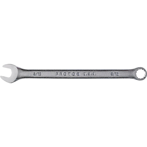 Combination Wrench, 12 Point, 5/16", Satin Finish Rideout Tool & Machine Inc.