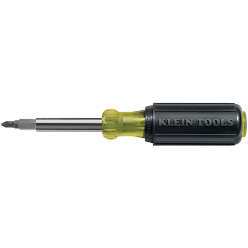  10-in-1 Screwdriver / Nutdriver, 7-3/4" L, Cushion Grip Handle Rideout Tool & Machine Inc.