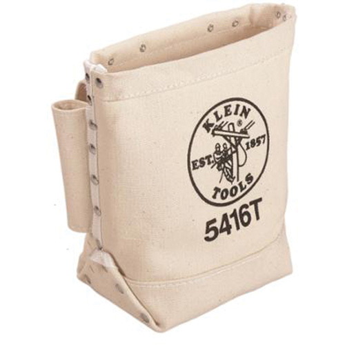 Bull-Pin & Bolt Tool Bag with Tunnel Loop, Tool Holder, Canvas, 3 Pockets Rideout Tool & Machine Inc.