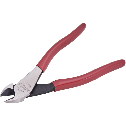 PINCE COUPANTE EN DIAG,ACTION LEVIER,TETE ANGULR, 8-1/16" lo Rideout Tool & Machine Inc.