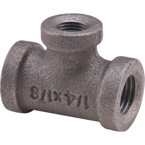 T&eacute;, R&eacute;ducteur, Galvanis&eacute;, 1" x 1/2" x 3/4" Rideout Tool & Machine Inc.