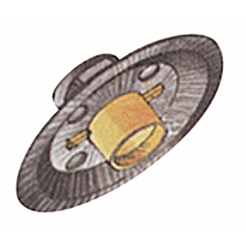 A24N Fast Grinding Wheel, 6" x 1/4", 7/8" Arbor, Aluminum Oxide, Type 27 Rideout Tool & Machine Inc.