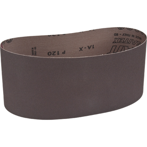 Portable Abrasive Belt, 4" W x 24" L, Aluminum Oxide, 120 Grit Rideout Tool & Machine Inc.