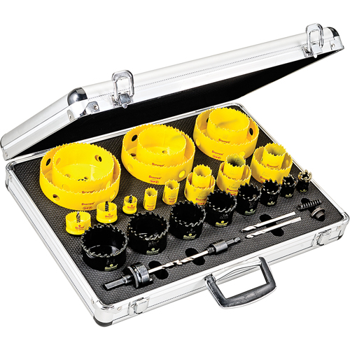 Trousses de scies cloches pour &eacute;lectricien, 31 morcea Rideout Tool & Machine Inc.