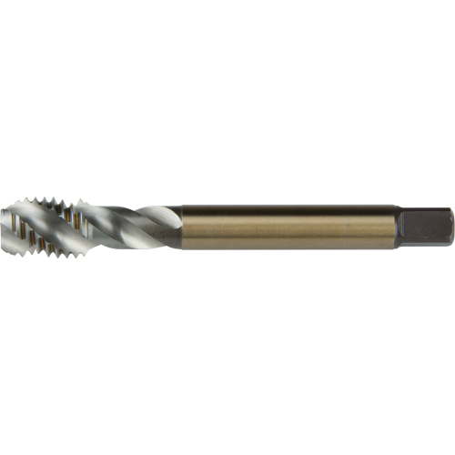 45° Spiral Flute Tap, High Speed Cobalt, M12x1.75 Thread, 89 mm L Rideout Tool & Machine Inc.