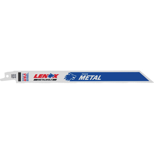 Lames de scie alternative pour le m&eacute;tal, Bim&eacute;tal, 14 Dents par pouce, 9" lo x 3/4" la Rideout Tool & Machine Inc.