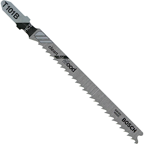 Lame de scie alternative pour la coupe du bois, Acier &agrave; haute teneur en carbone, Tige en T, 4" lo, 10 dents par pouce Rideout Tool & Machine Inc.