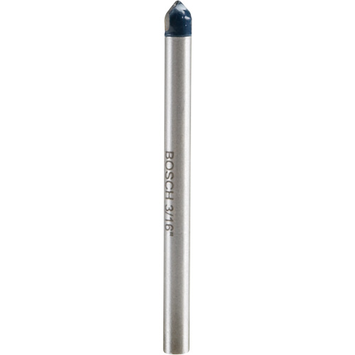 Foret pour verre et carreaux, Carbure, Cannelure 4" Rideout Tool & Machine Inc.