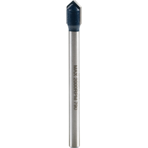 Foret pour verre et carreaux, Carbure, Cannelure 4" Rideout Tool & Machine Inc.