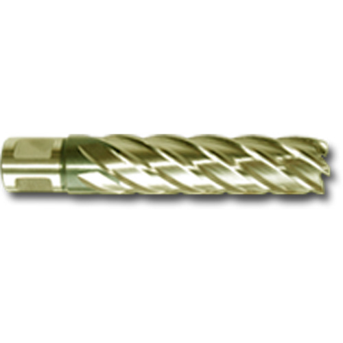 Couteau annulaire, Diam&egrave;tre de 3/4", Acier rapide au cobalt, Profondeur de la coupe de 1", Tige 3/4" Rideout Tool & Machine Inc.